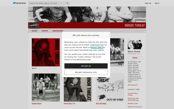 minorthreat.bandcamp.com