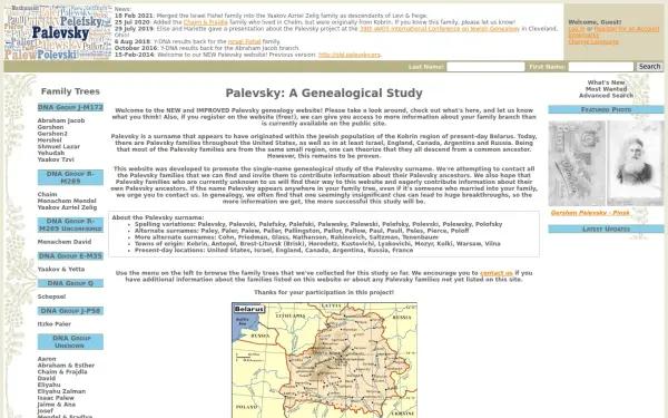 palevsky.org