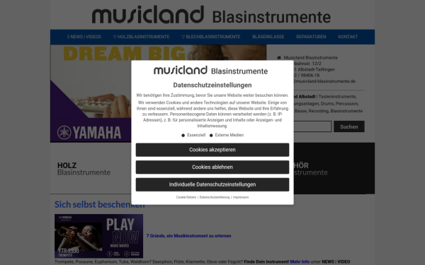 www.musicland-blasinstrumente.de
