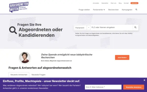 www.abgeordnetenwatch.de