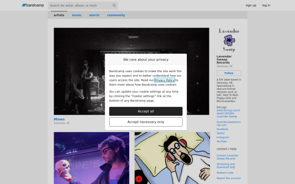 lavendersweep.bandcamp.com