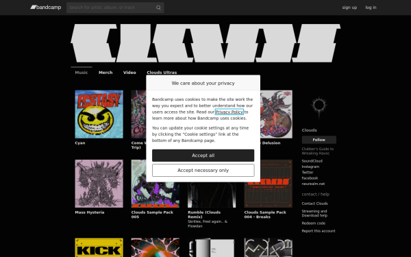 thisisclouds.bandcamp.com