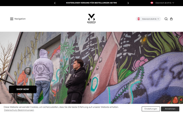majesticclothing.at
