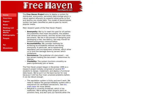 www.freehaven.net