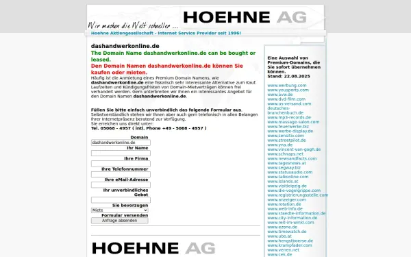 dashandwerkonline.de