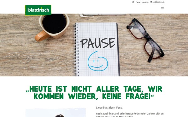 www.blattfrisch.de