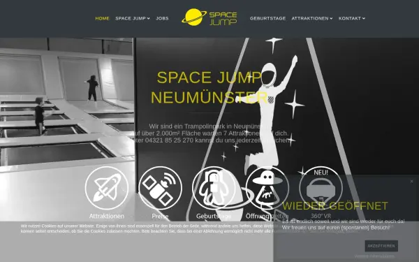 www.spacejump-trampolinpark.de