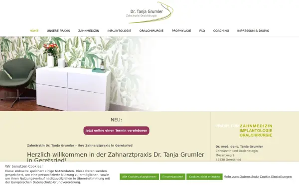 www.zahnarztpraxis-grumler.de