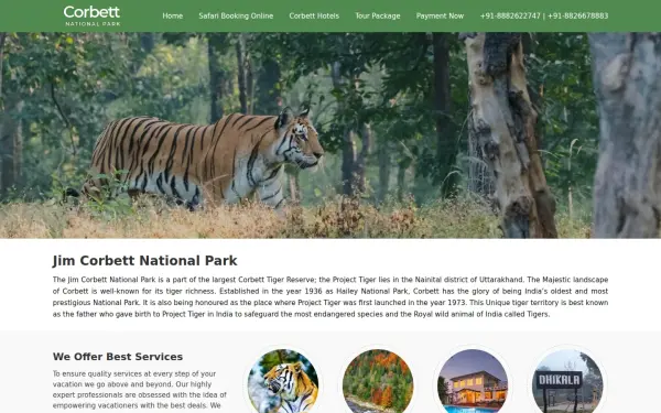 www.corbettnationalpark.in