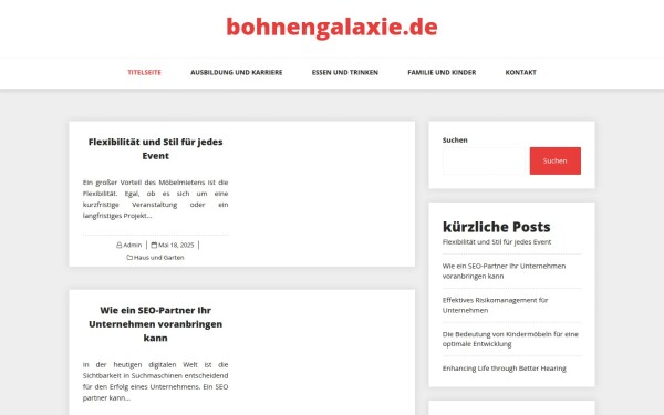 bohnengalaxie.de
