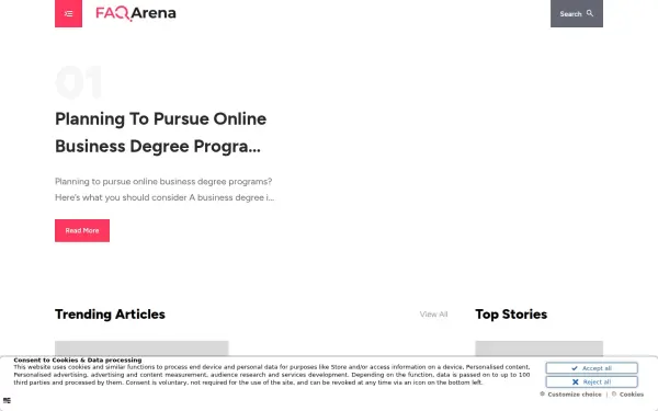 faqarena.com