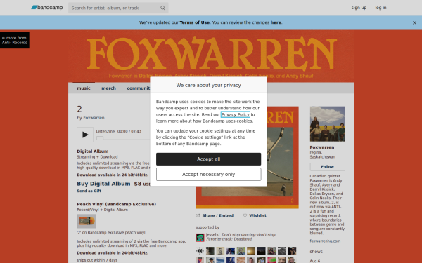 foxwarren.bandcamp.com
