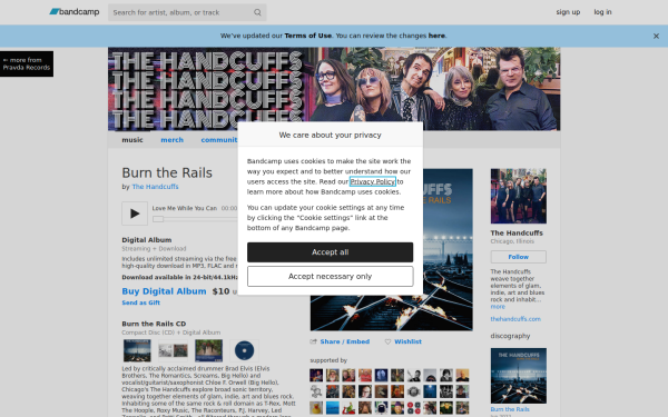 thehandcuffs.bandcamp.com