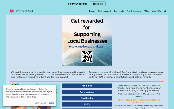 www.mylocalcard.au