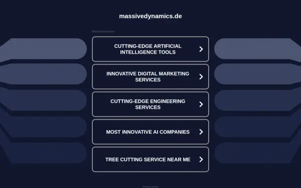 massivedynamics.de