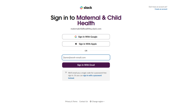 maternalchildhealthhq.slack.com