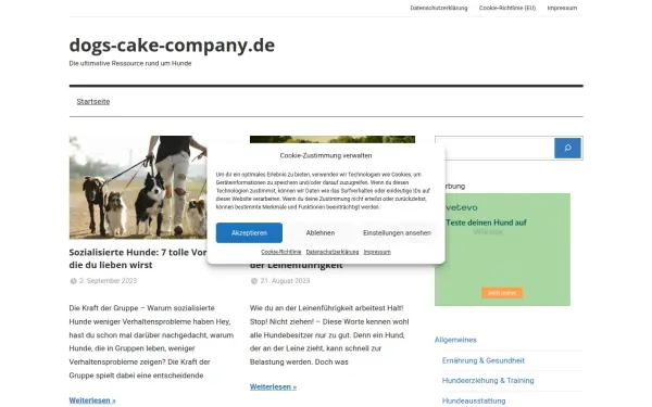 www.dogs-cake-company.de