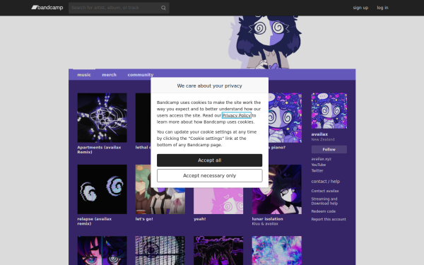 availax.bandcamp.com