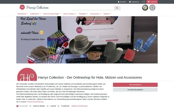 www.harrys-collection.de