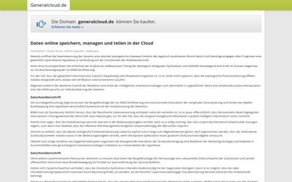 www.generalcloud.de