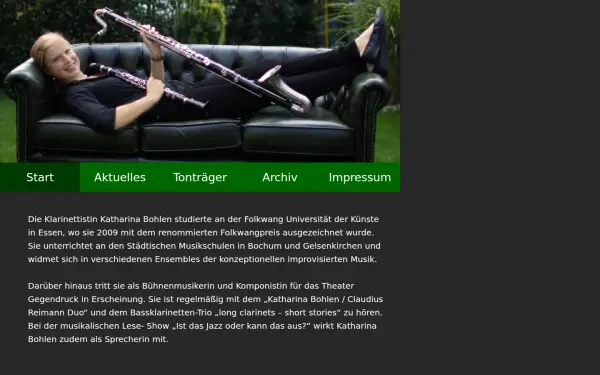 dieklarinettistin.de