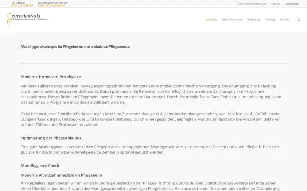 www.curadentalis.de