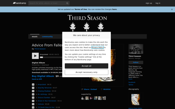 thirdseason.bandcamp.com
