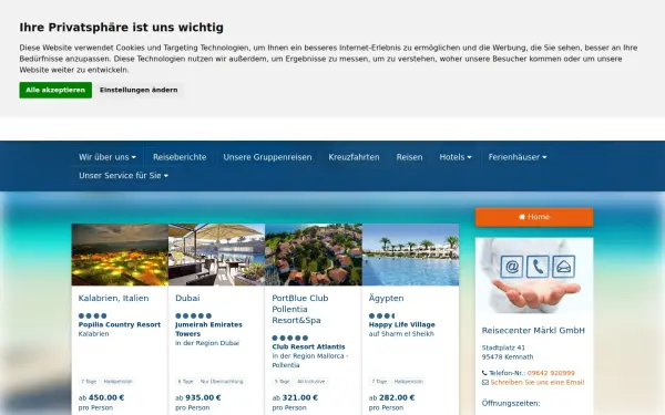 reisecenter-maerkl.de