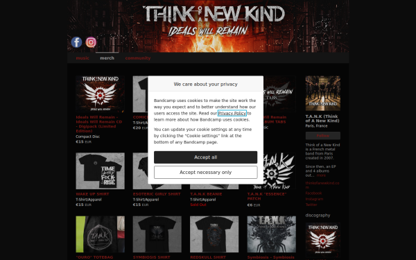 tankthinkofanewkind.bandcamp.com
