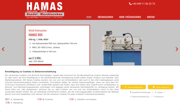 www.maschinen-hamas.at