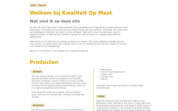 kwaliteitopmaat.org