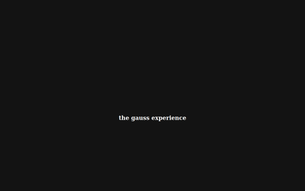 thegaussexperience.de