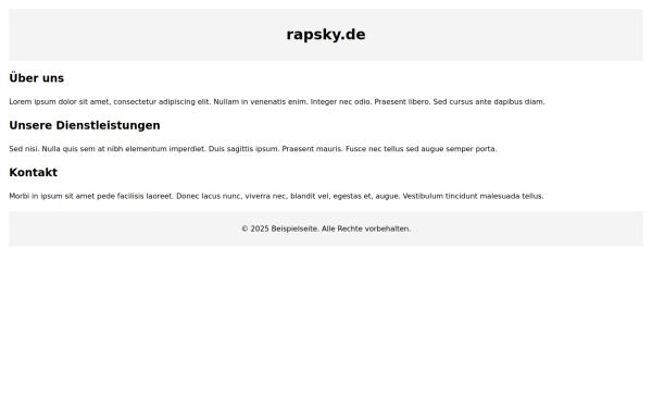 rapsky.de