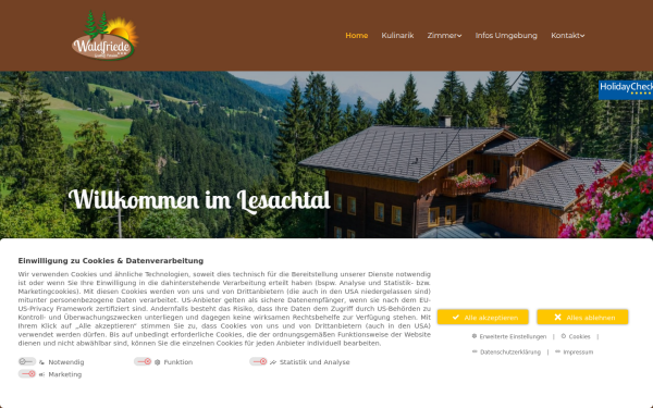 www.zimmer-lesachtal.at