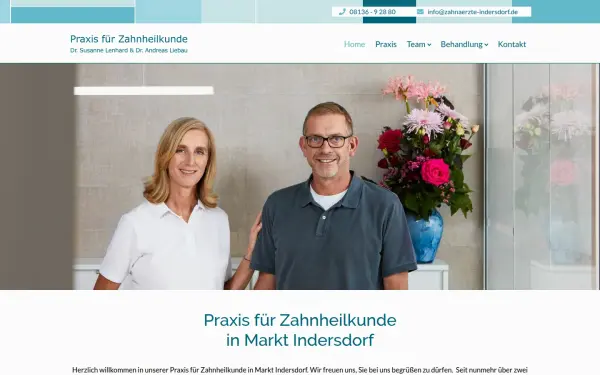 www.zahnaerzte-indersdorf.de