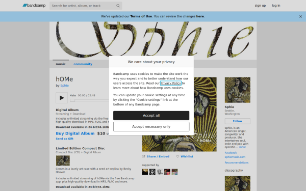 sphie.bandcamp.com
