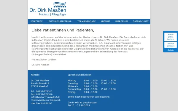 www.hautarzt-maxdorf.de