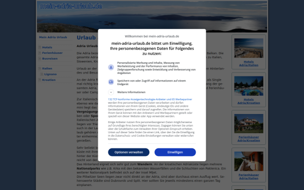 www.mein-adria-urlaub.de
