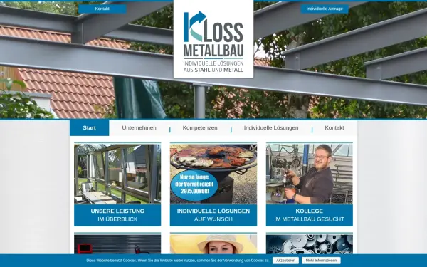 www.metallbau-kloss.de
