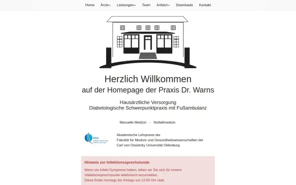 www.praxisdrwarns.de
