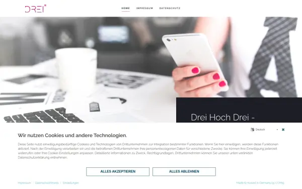 www.dreihochdrei.de