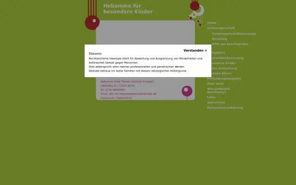 hebammebesonderekinder.de