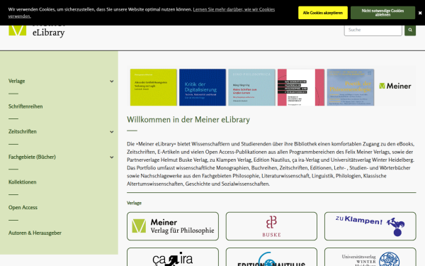 meiner-elibrary.de