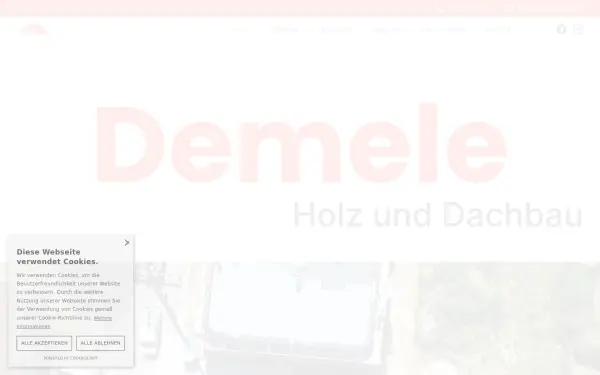 www.demeledach.de