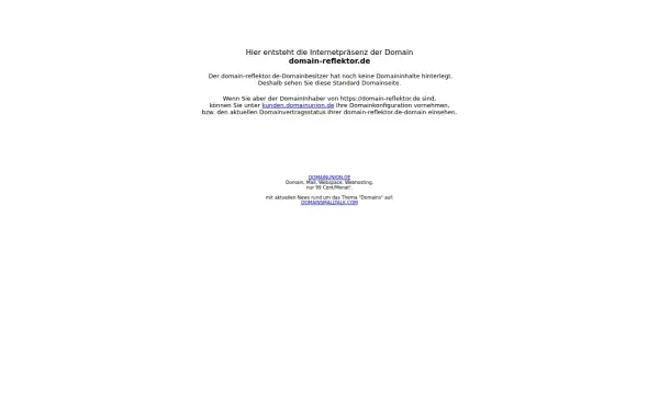 domain-reflektor.de