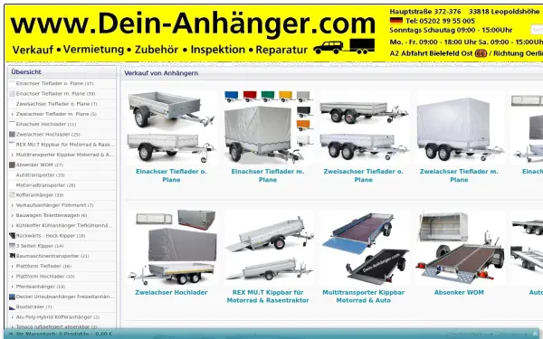 dein-anhaenger.com