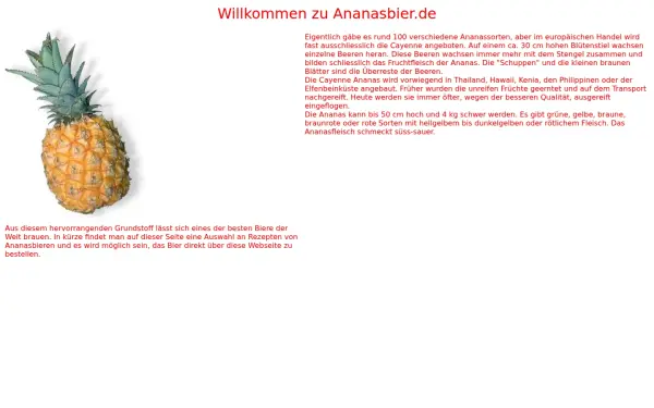 ananasbier.de
