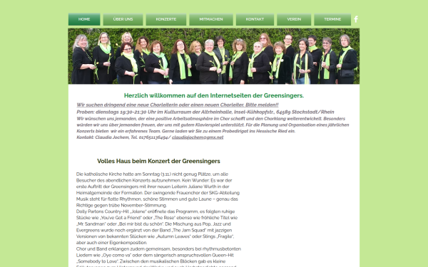 www.greensingers.de