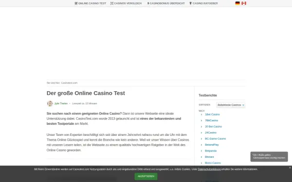 www.casinotest.com