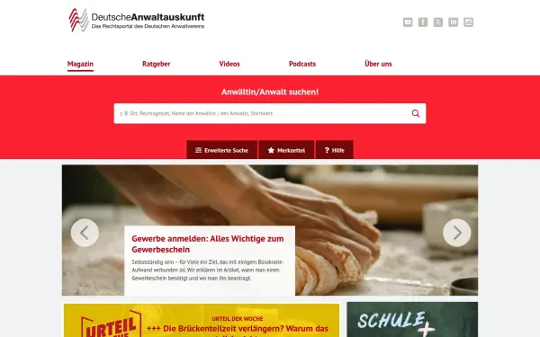 anwaltauskunft.de